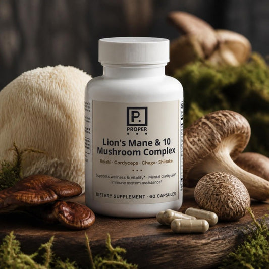 Proper Lion's Mane & 10 Mushroom Complex