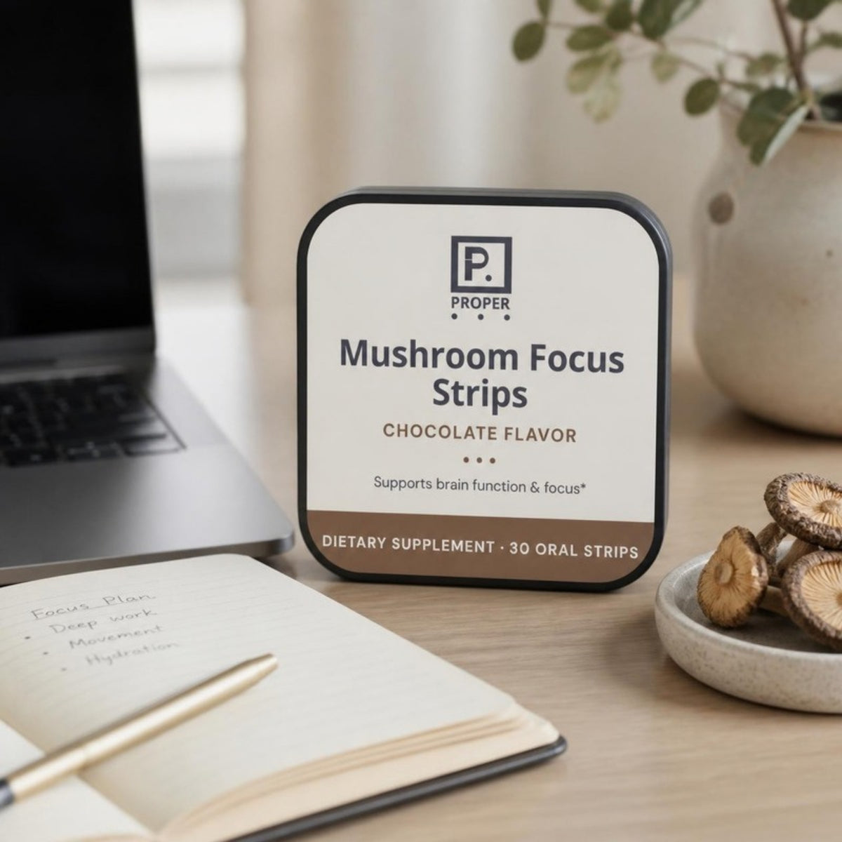 Proper Mushroom Focus Strips
