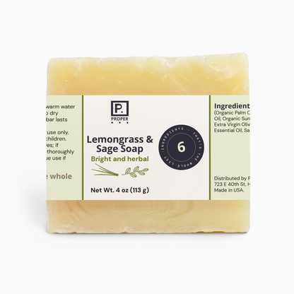 Lemongrass & Sage Soap
