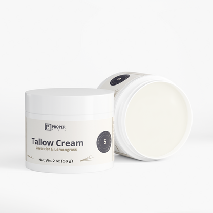 Proper Lavender Lemongrass Tallow Cream label detail, 3 of 5