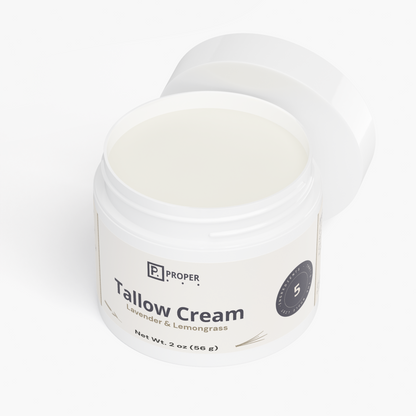Proper Lavender Lemongrass Tallow Cream label detail, 2 of 5