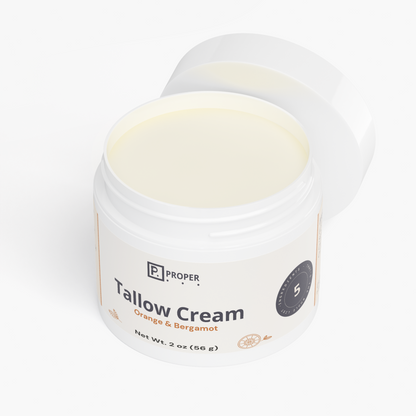 Orange & Bergamot Tallow Cream