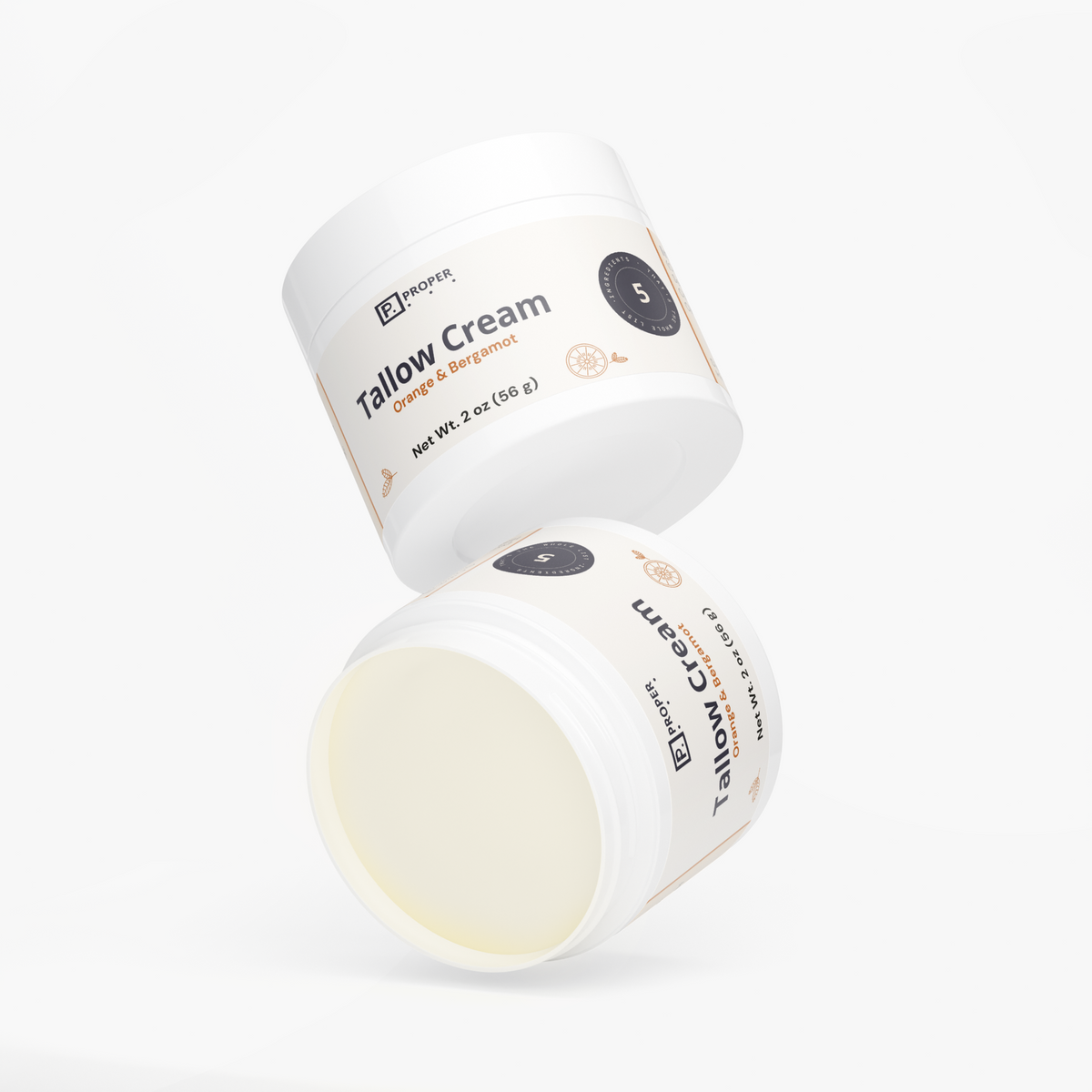 Orange & Bergamot Tallow Cream