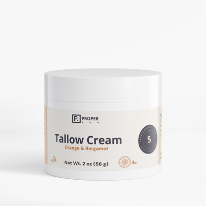 Orange & Bergamot Tallow Cream