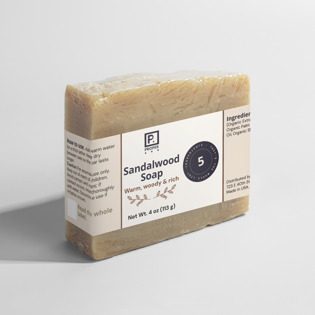 Sandalwood Soap